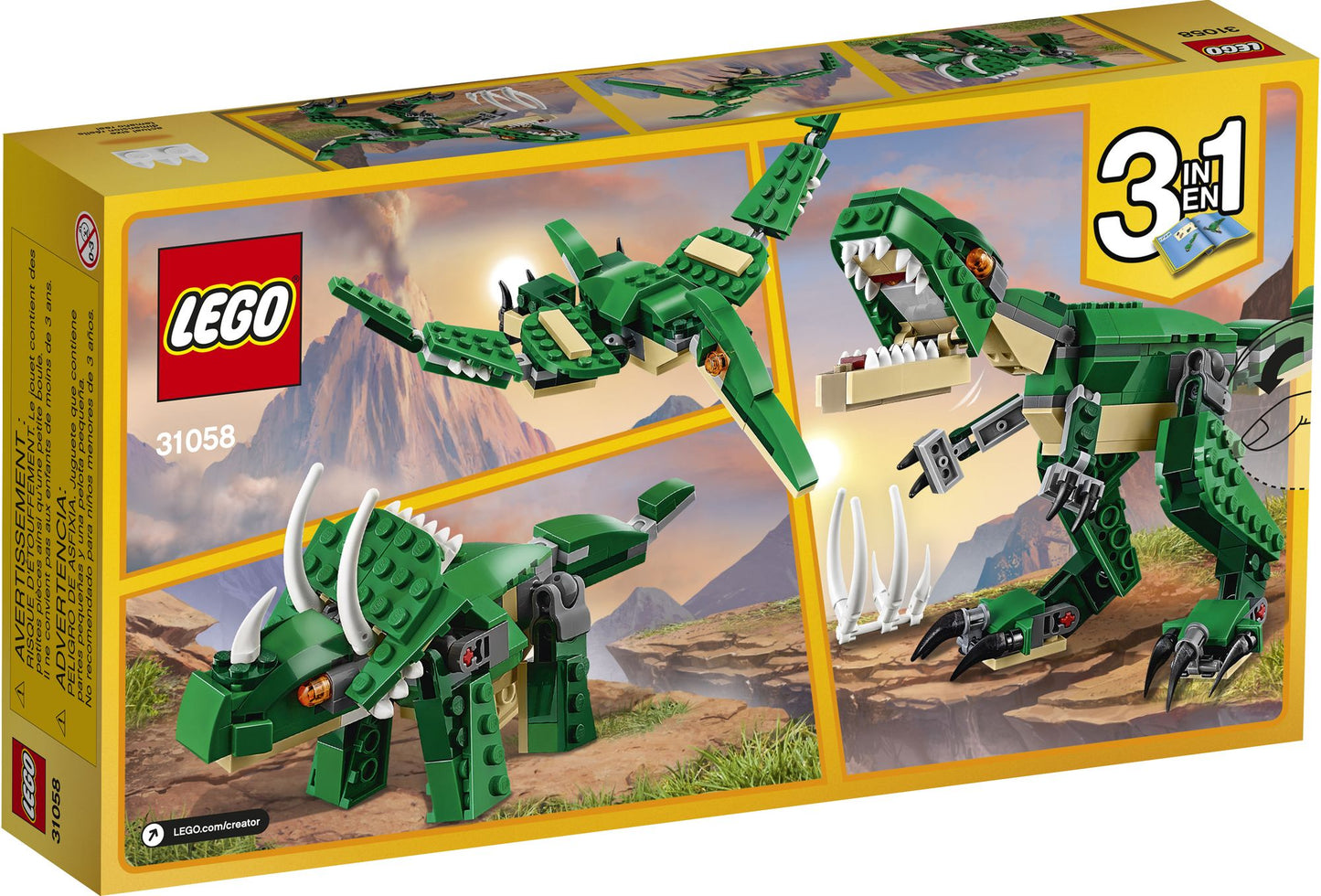31058 LEGO Creator Mighty Dinosaurs