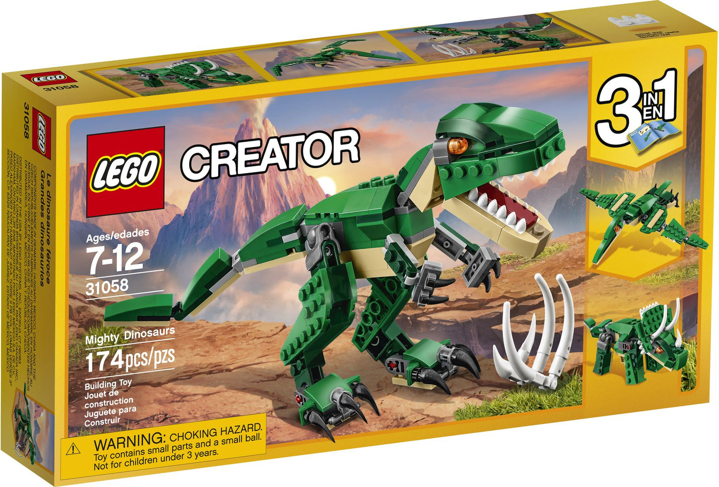 31058 LEGO Creator Mighty Dinosaurs