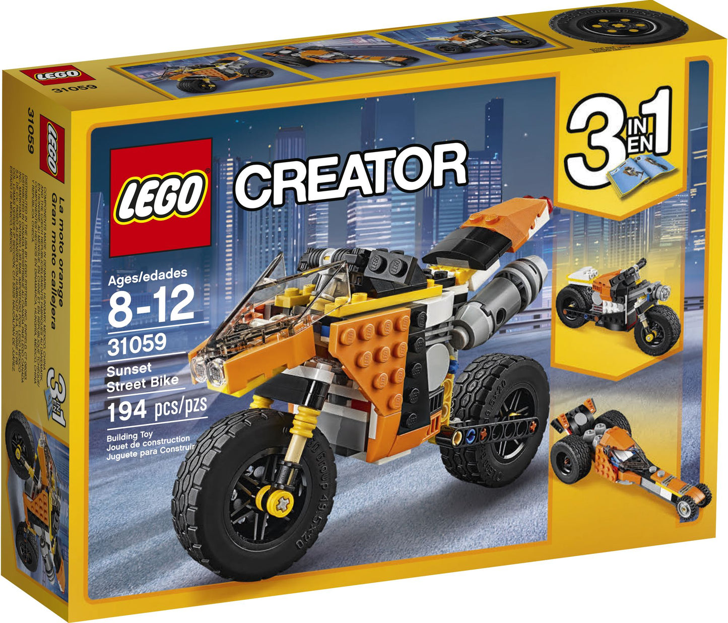 31059 LEGO Creator Sunset Street Bike