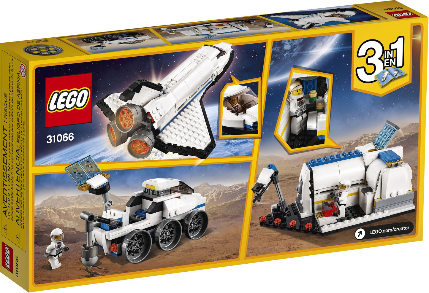LEGO Creator 31066 Space Shuttle Explorer