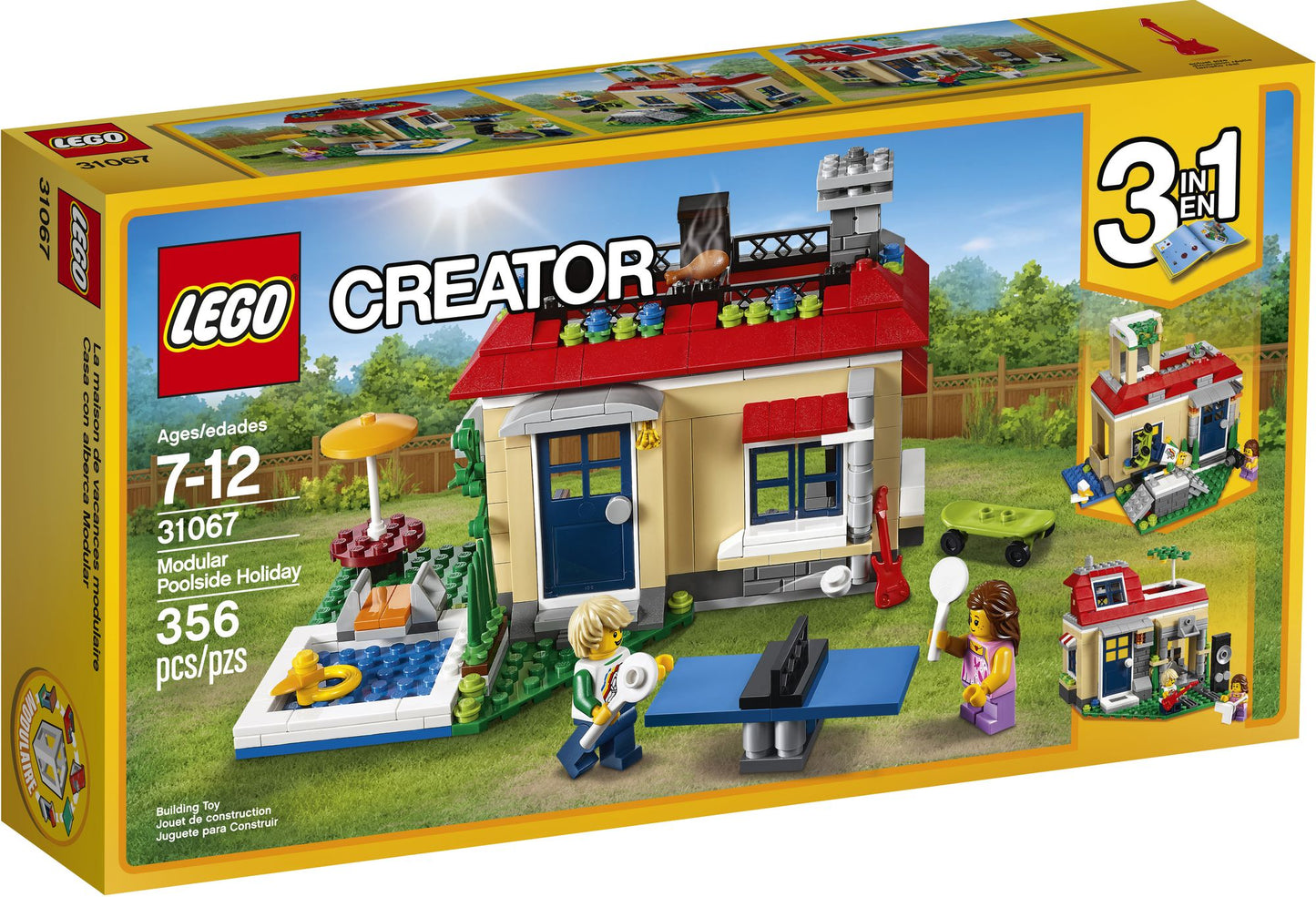LEGO Creator 31067 Modular Poolside Holiday