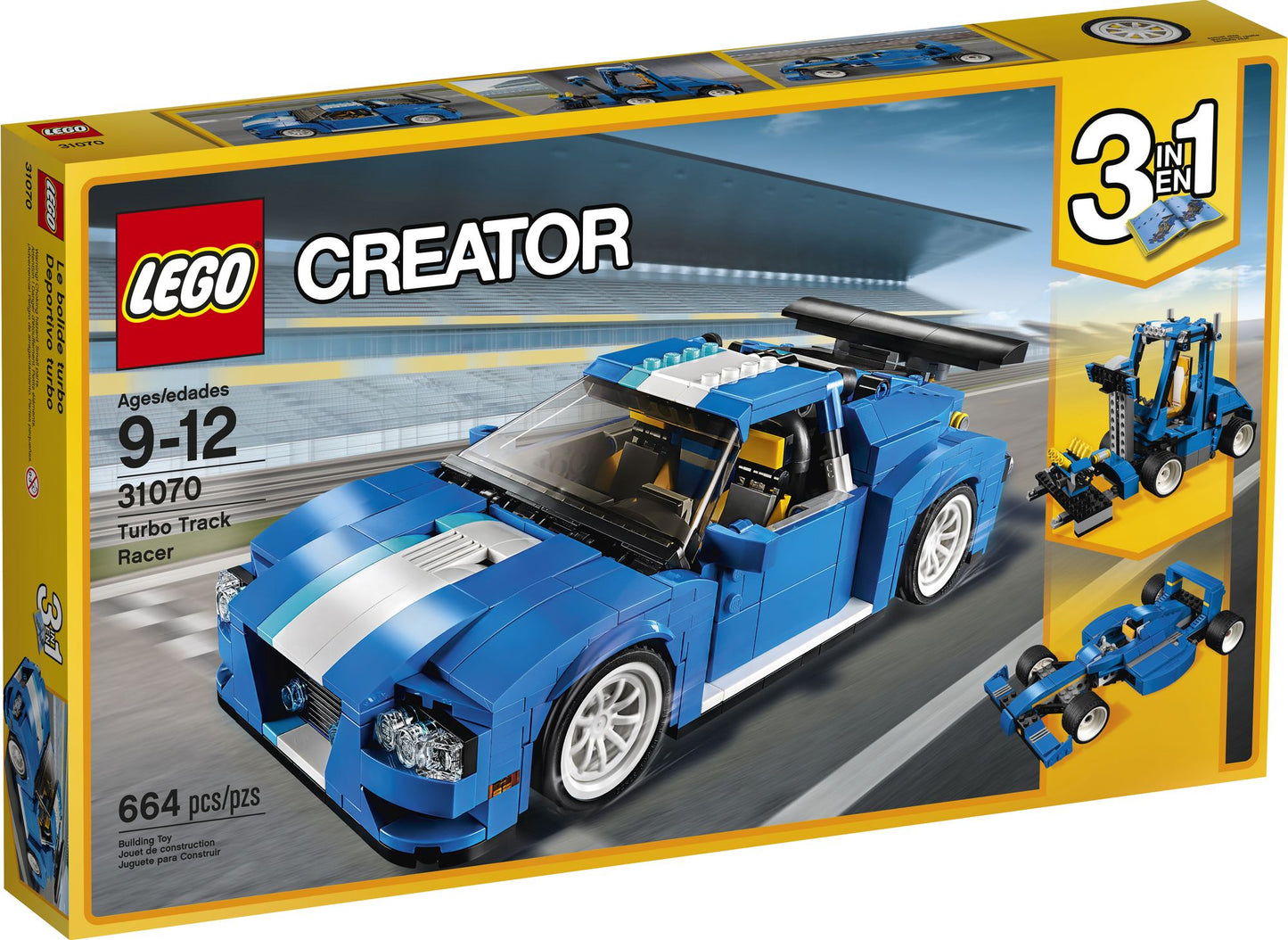 LEGO Creator 31070 Turbo Track Racer