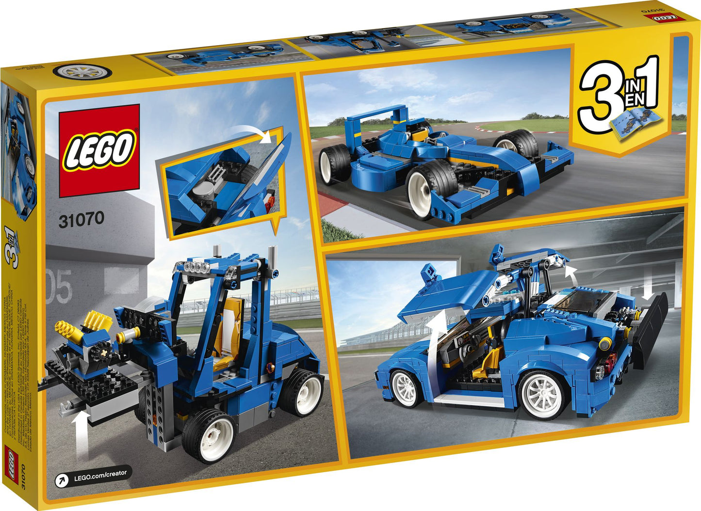 LEGO Creator 31070 Turbo Track Racer