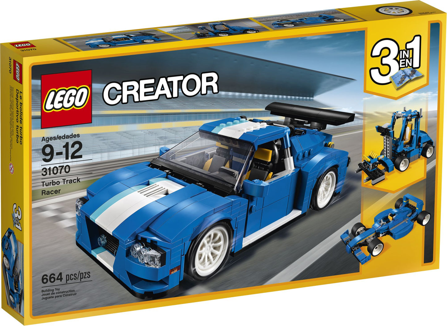 LEGO Creator 31070 Turbo Track Racer