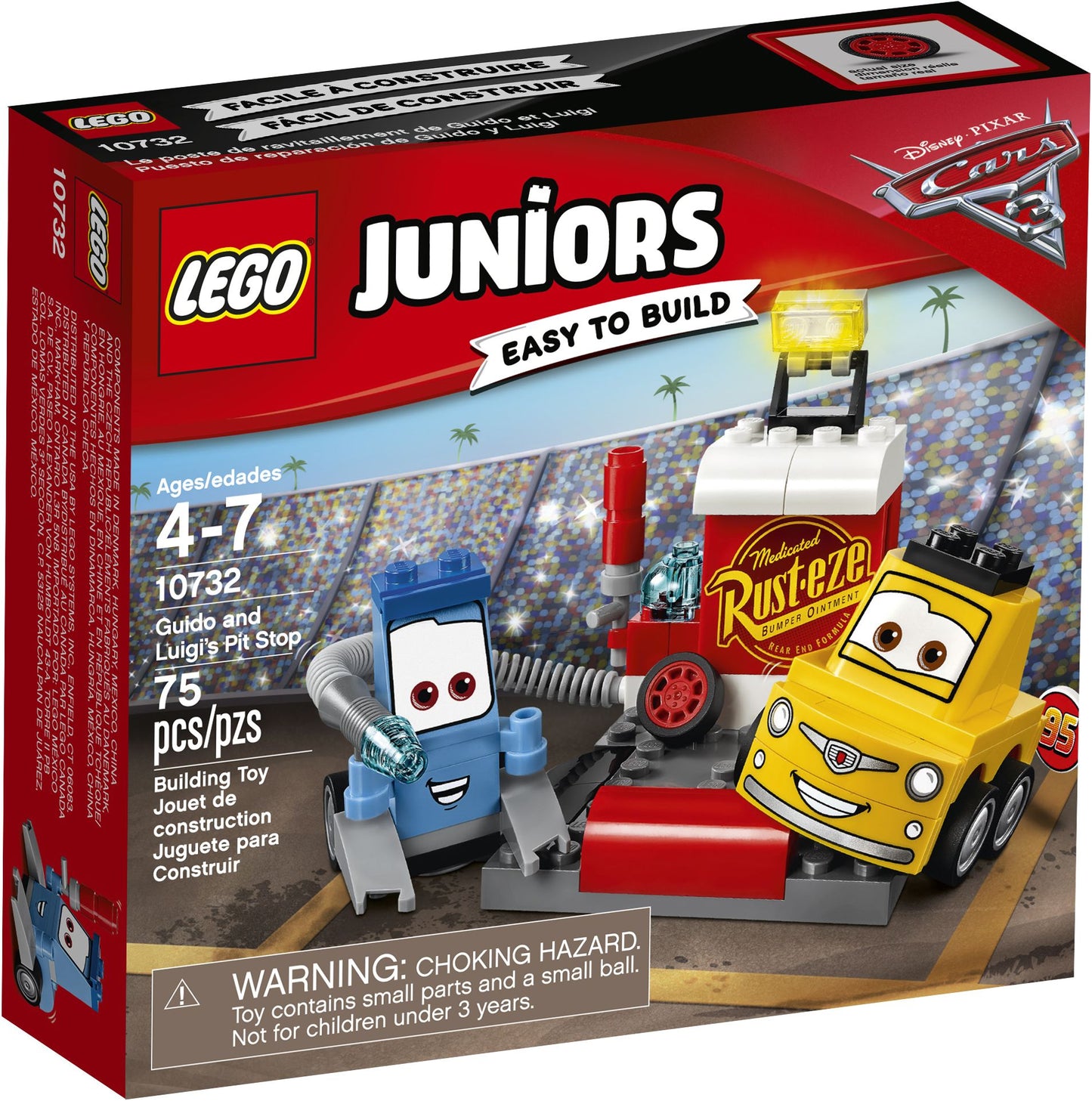 LEGO Guido and Luigi's Pit Stop