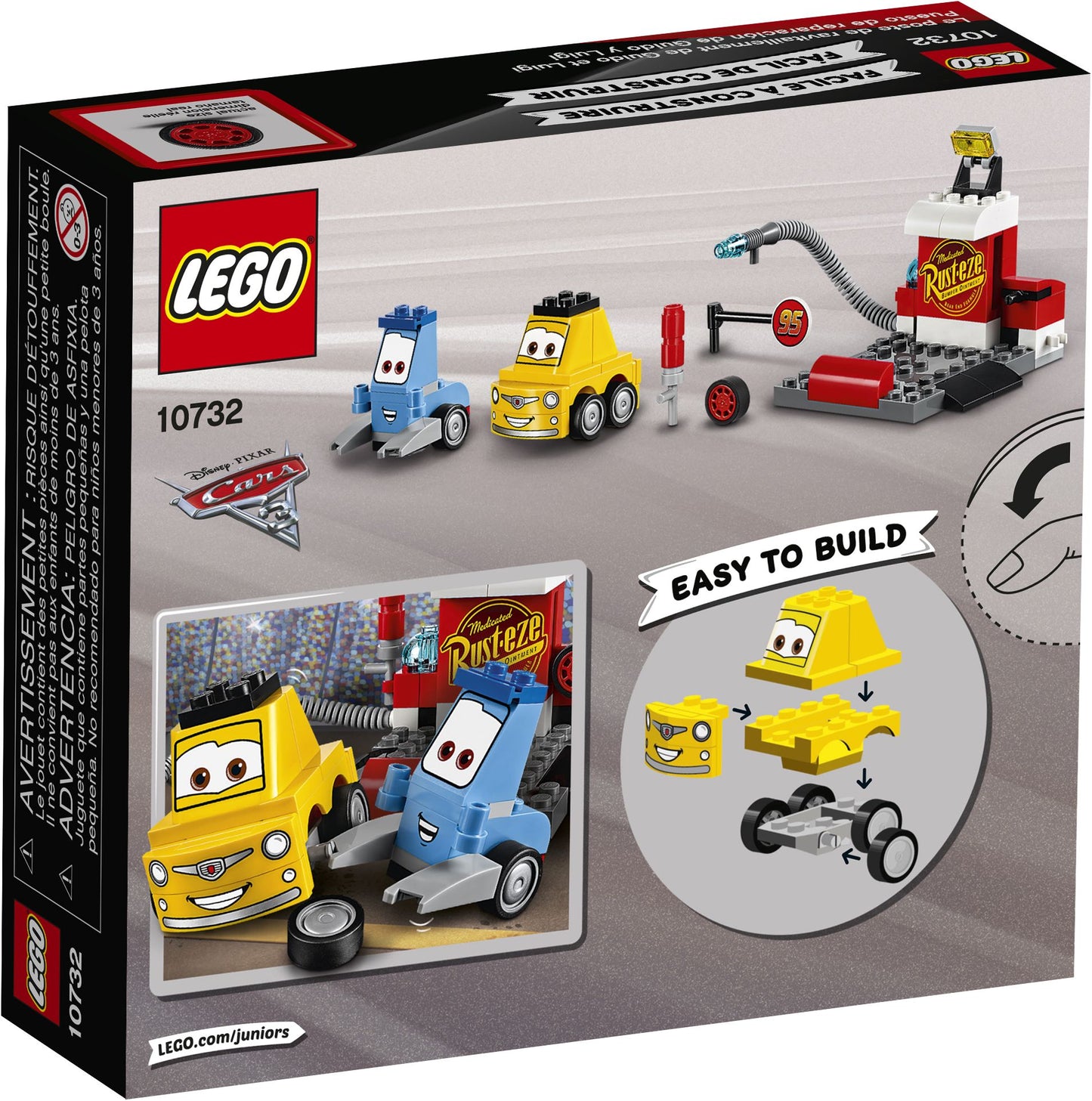 LEGO Guido and Luigi's Pit Stop