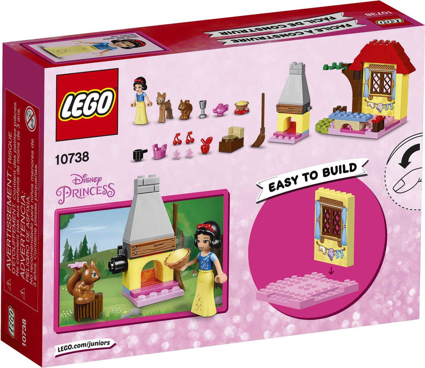 LEGO Juniors 10738 Snow White's Forest Cottage