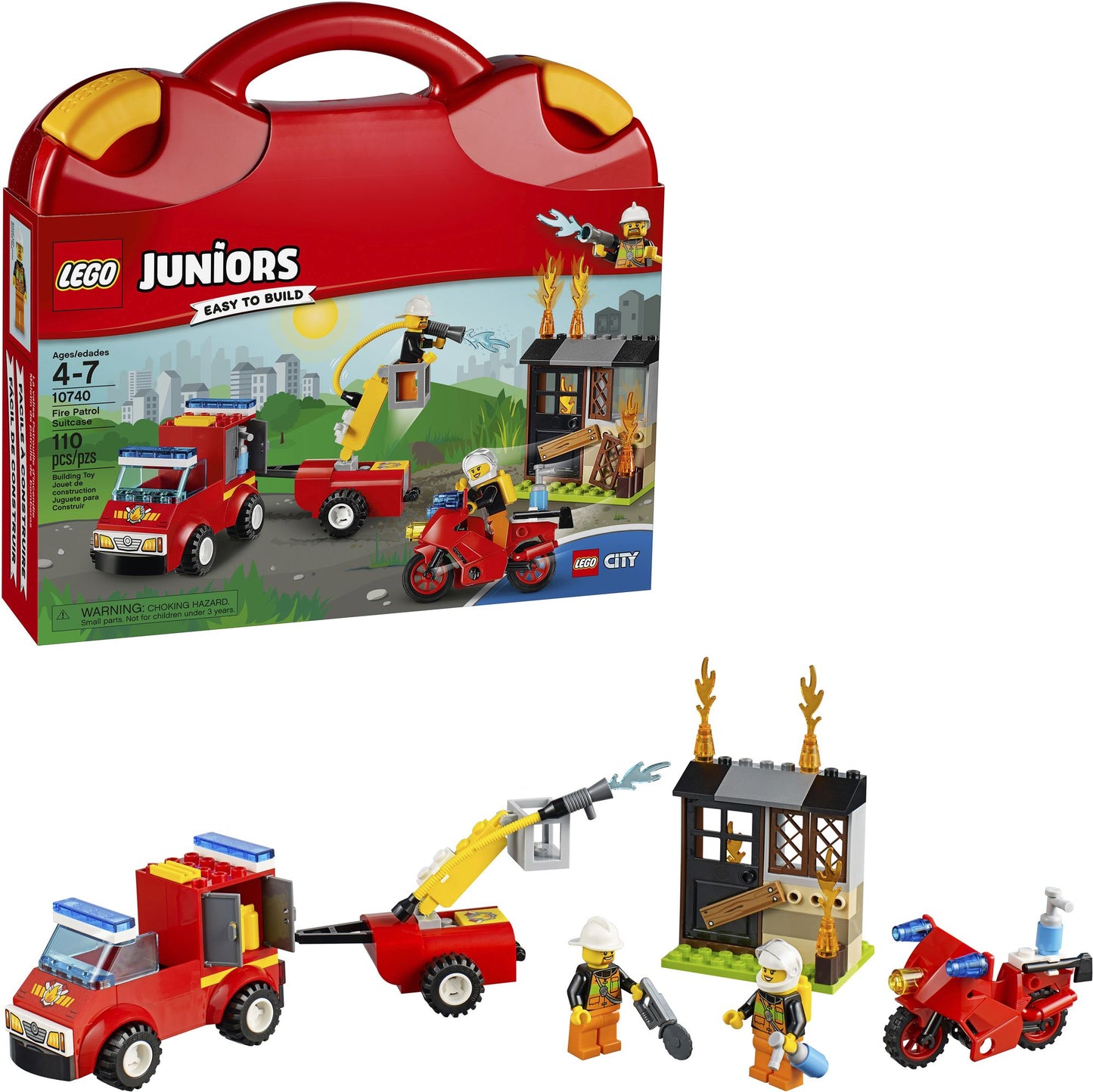 10740 LEGO Juniors Fire Patrol Suitcase