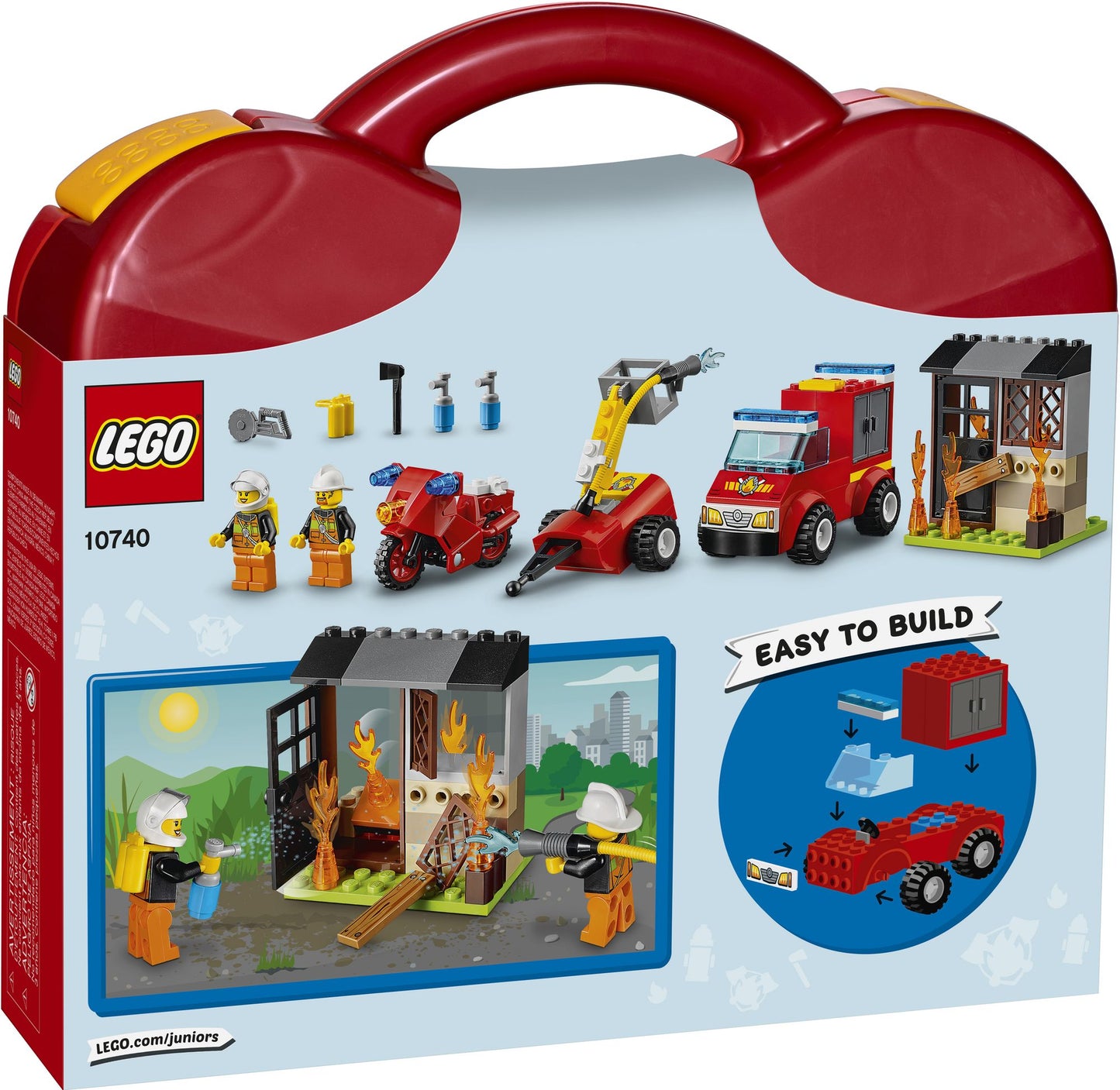 10740 LEGO Juniors Fire Patrol Suitcase