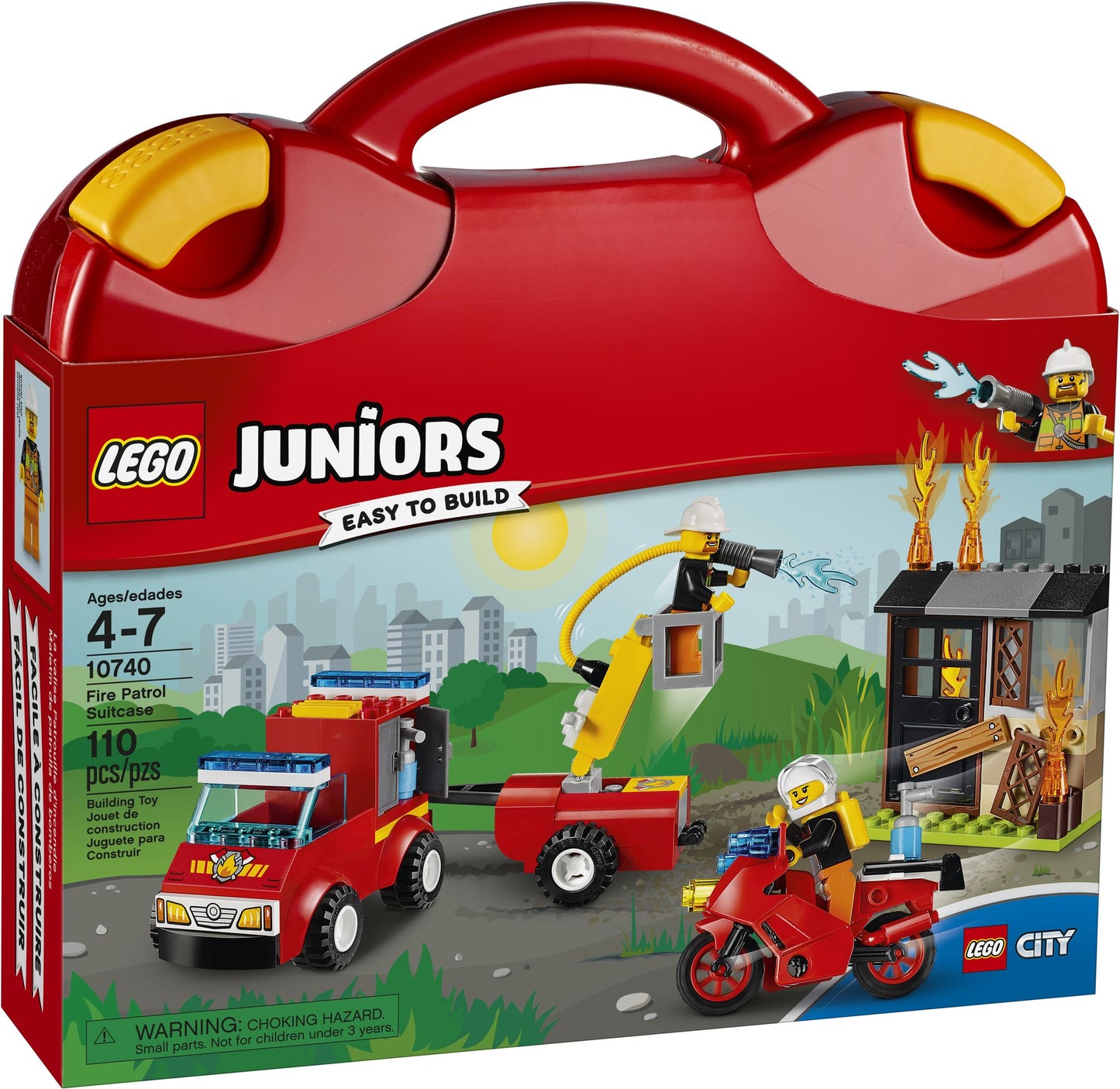 10740 LEGO Juniors Fire Patrol Suitcase