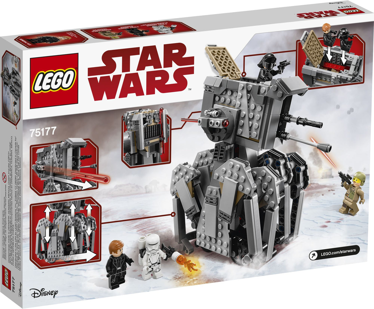 Lego Star Wars First Order Heavy Scout Walker 75177