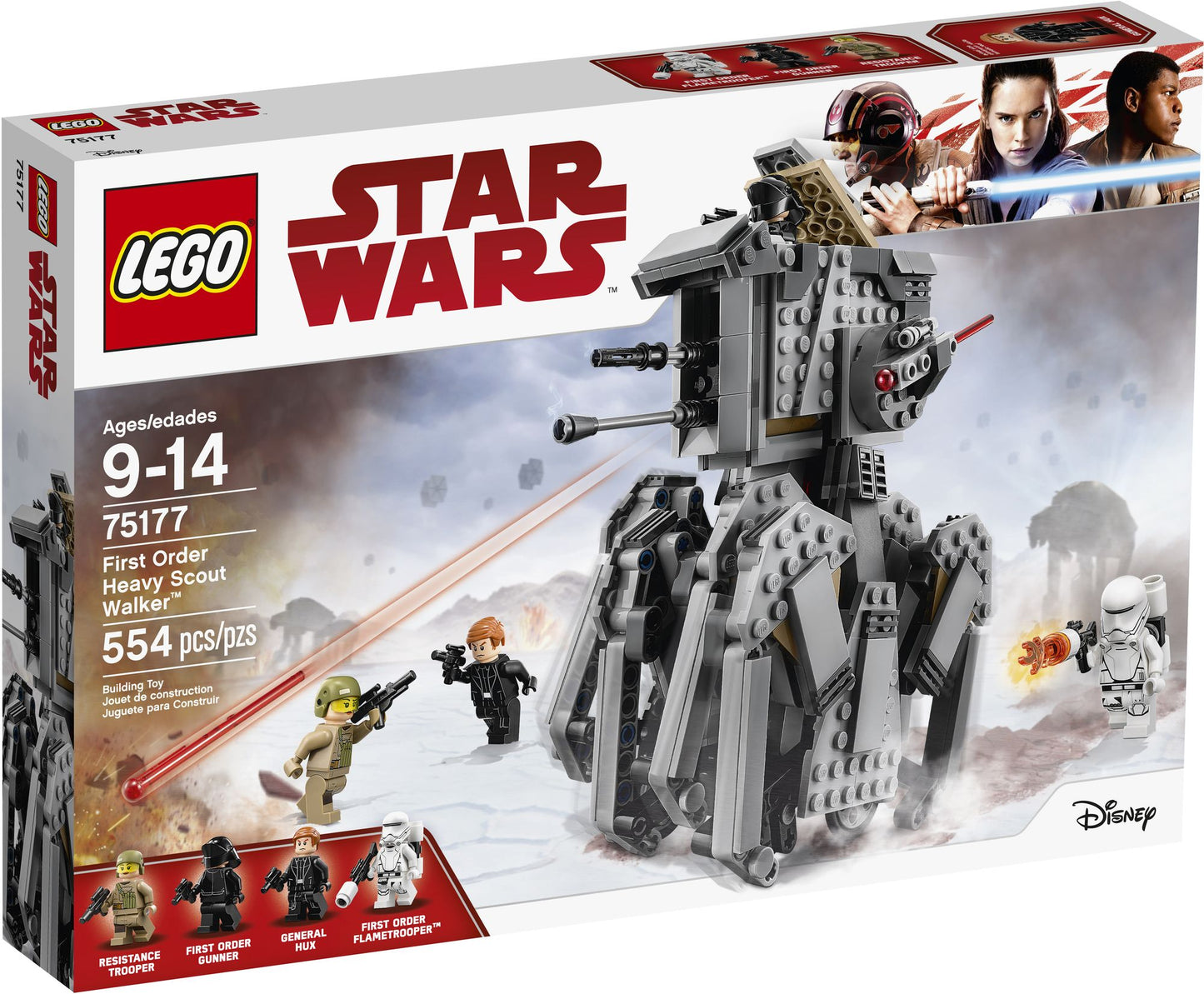 Lego Star Wars First Order Heavy Scout Walker 75177