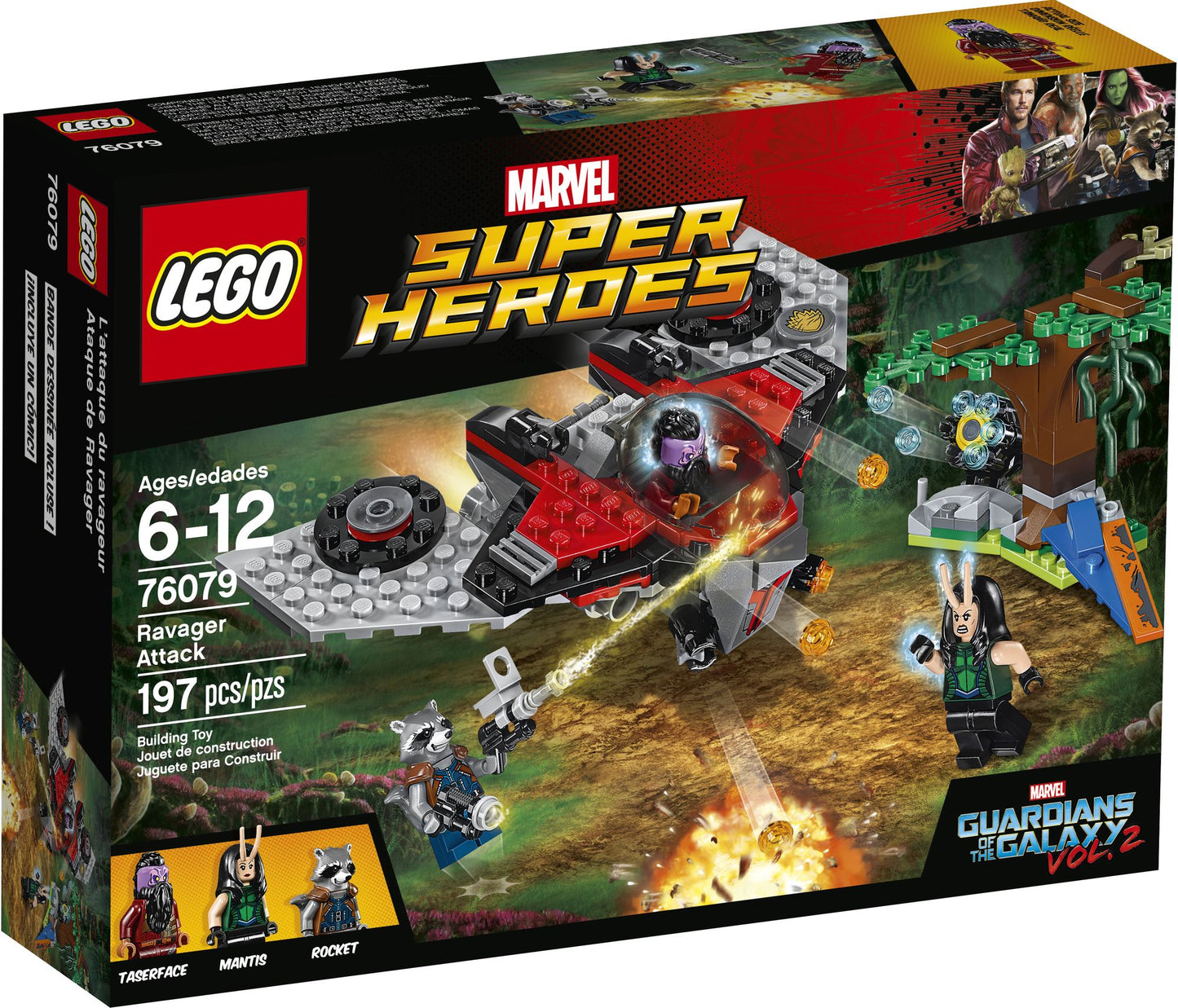 76079 LEGO Super Heroes Ravager Attack