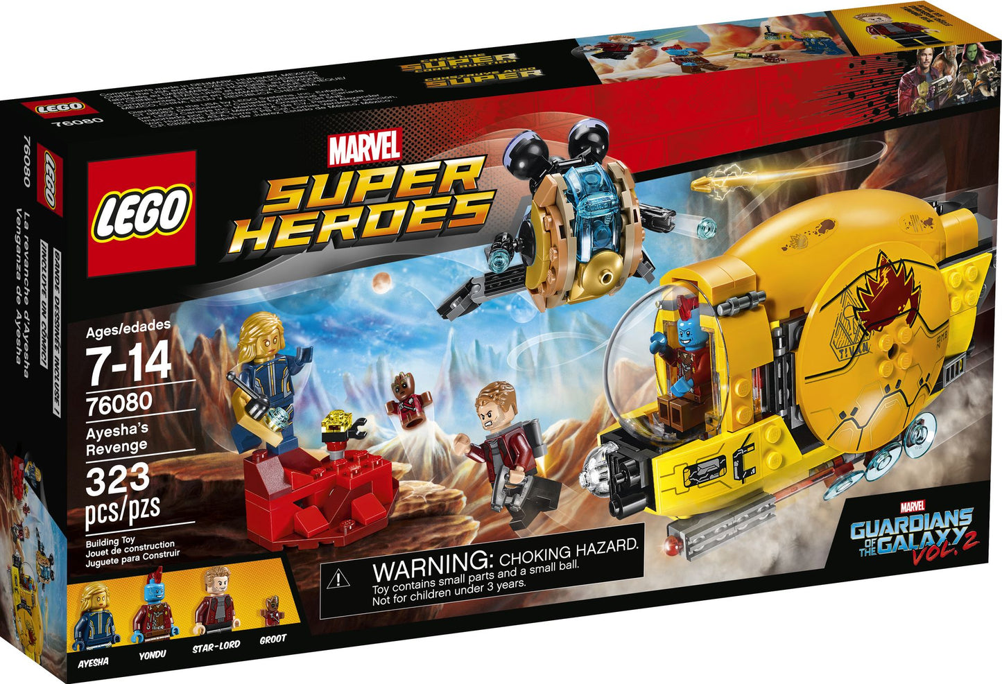 76080 LEGO Super Heroes Ayesha's Revenge