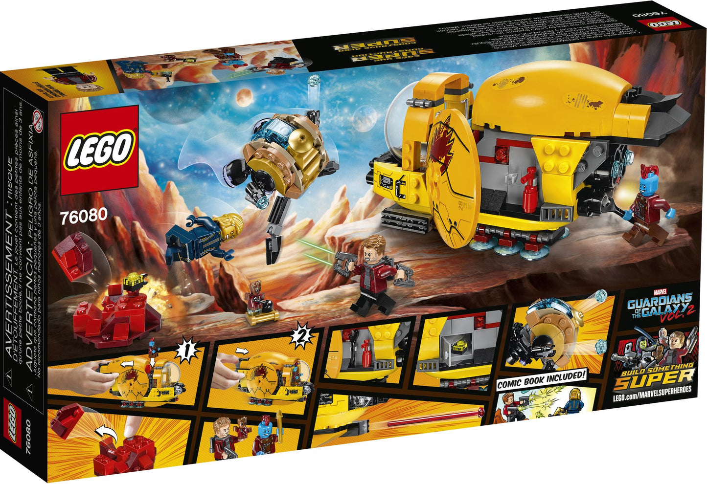 76080 LEGO Super Heroes Ayesha's Revenge