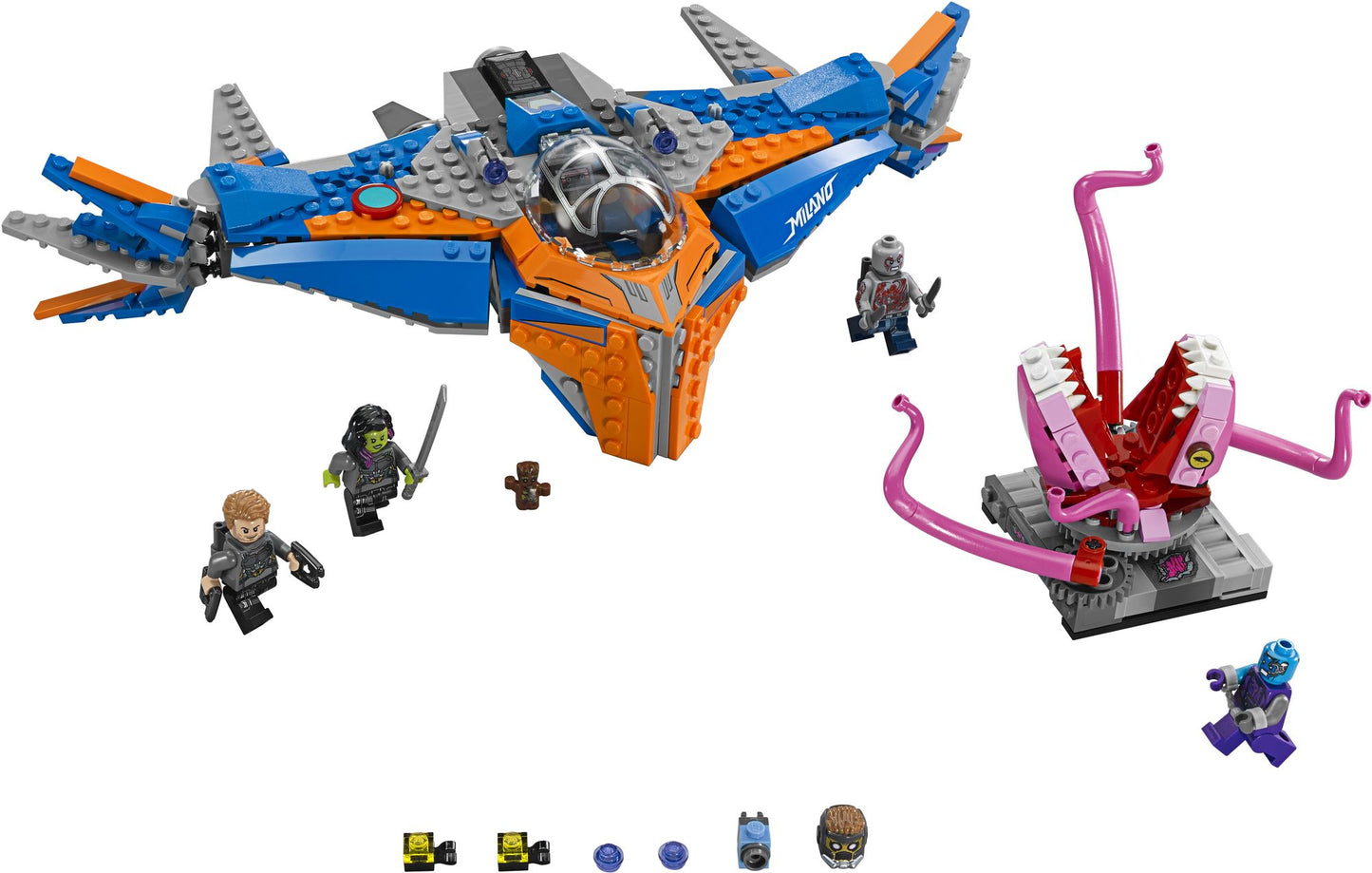 76081 LEGO Super Heroes The Milano vs. The Abilisk