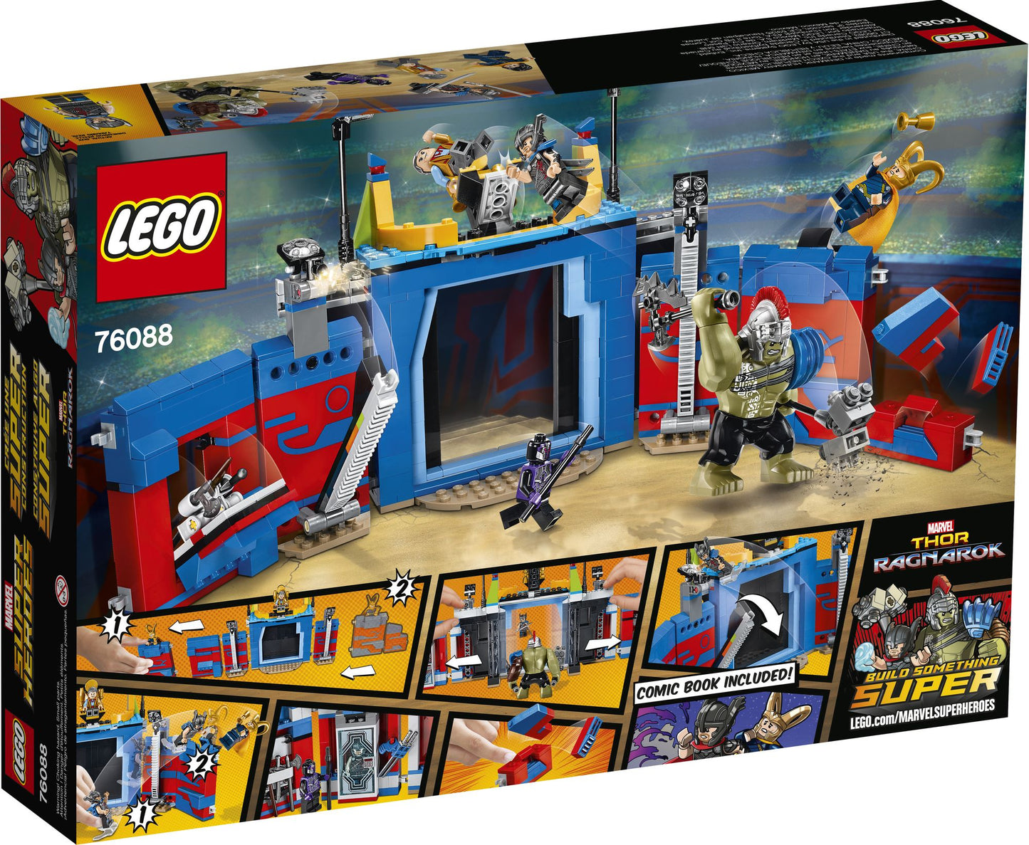 LEGO Super Heroes 76088 Thor vs. Hulk: Arena Clash