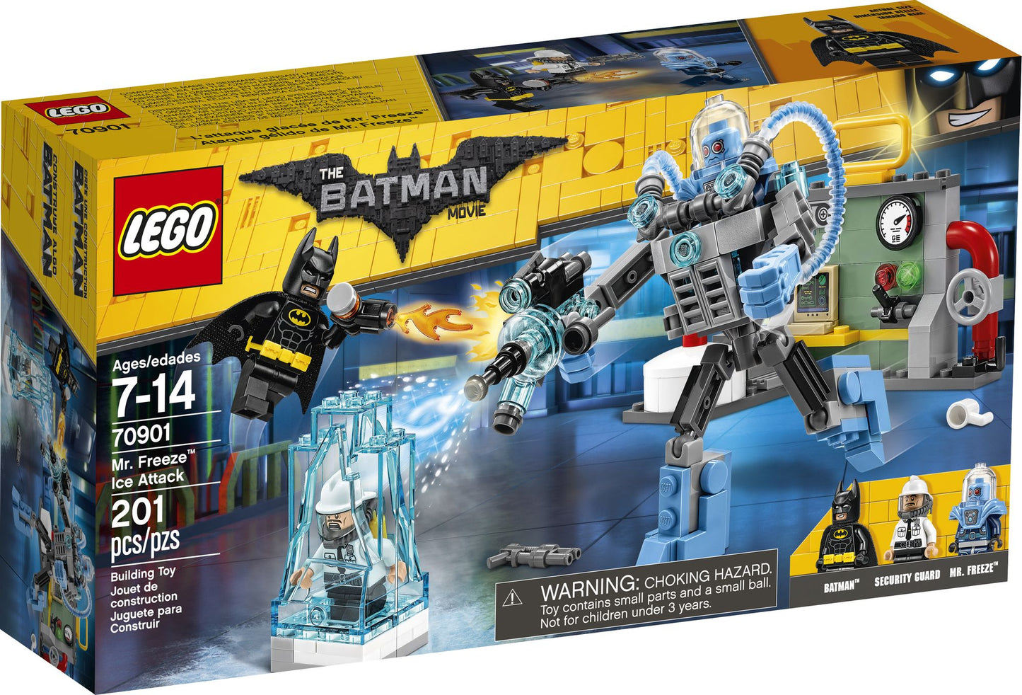 Mr. Freeze Ice Attack