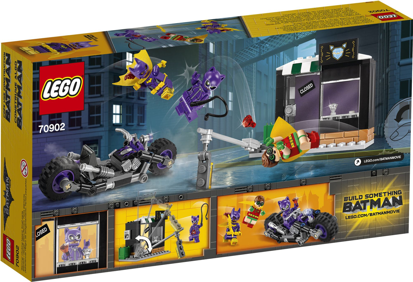 70902 LEGO Batman Movie Catwoman Catcycle Chase