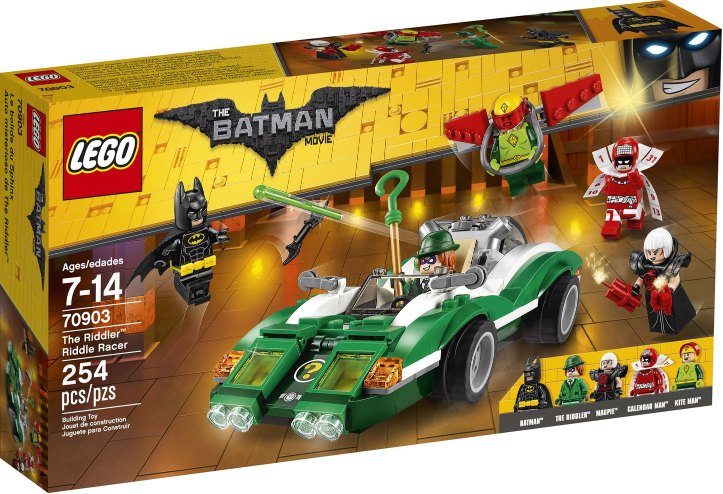70903 LEGO Batman Movie The Riddler Riddle Racer