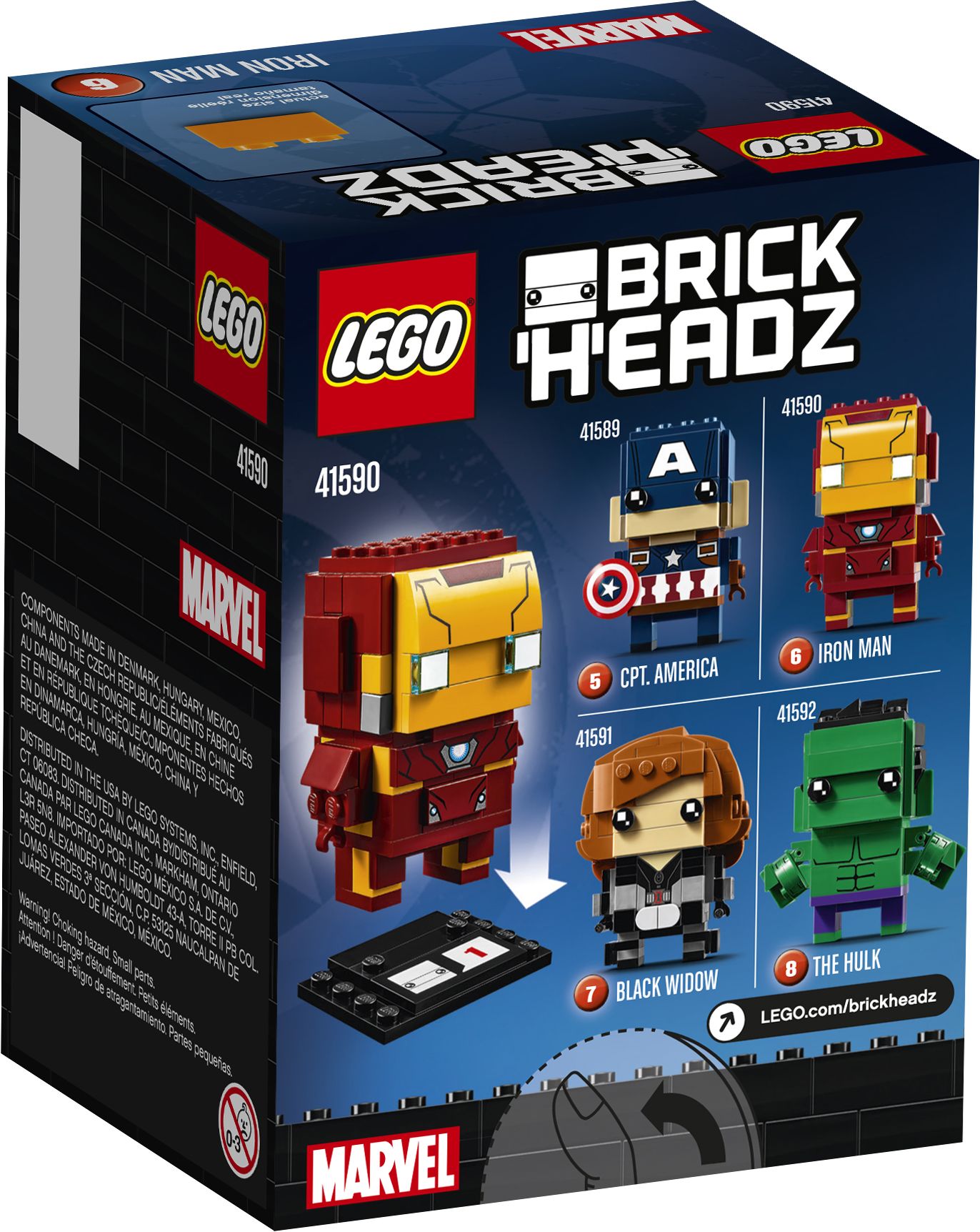 41590 BrickHeadz Iron Man