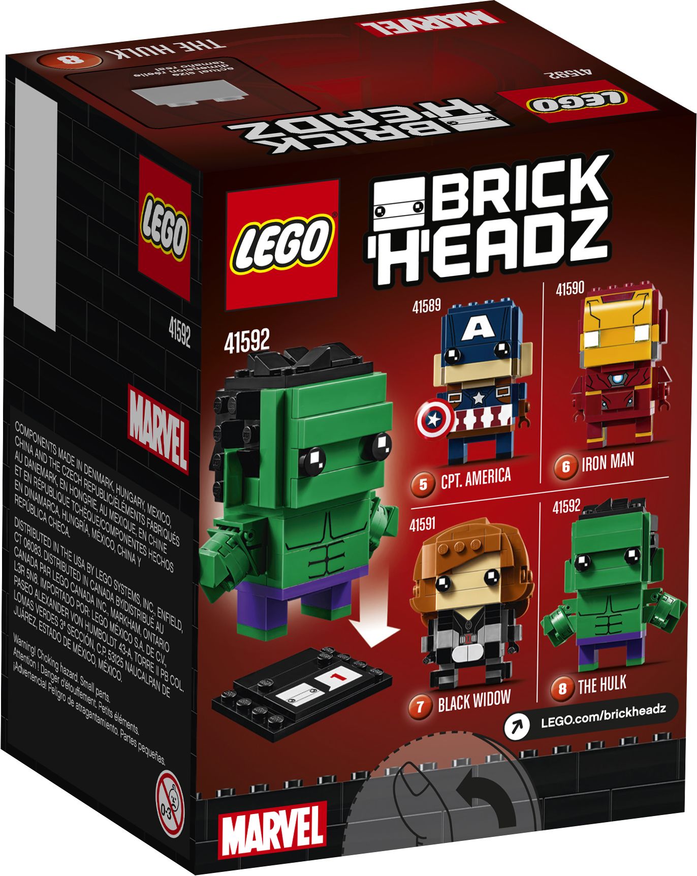 41592 BrickHeadz The Hulk