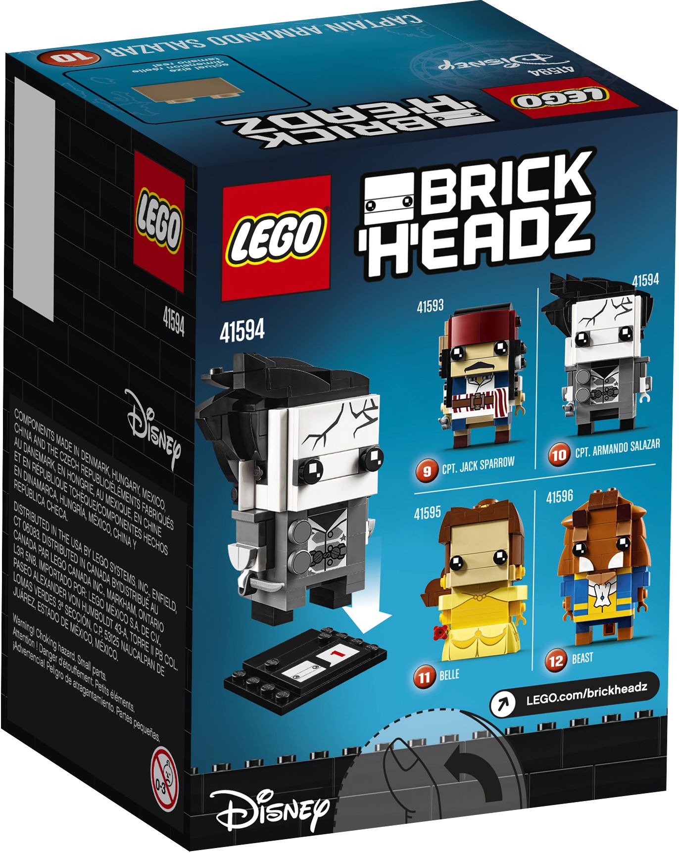 41594 BrickHeadz Captain Armando Salazar