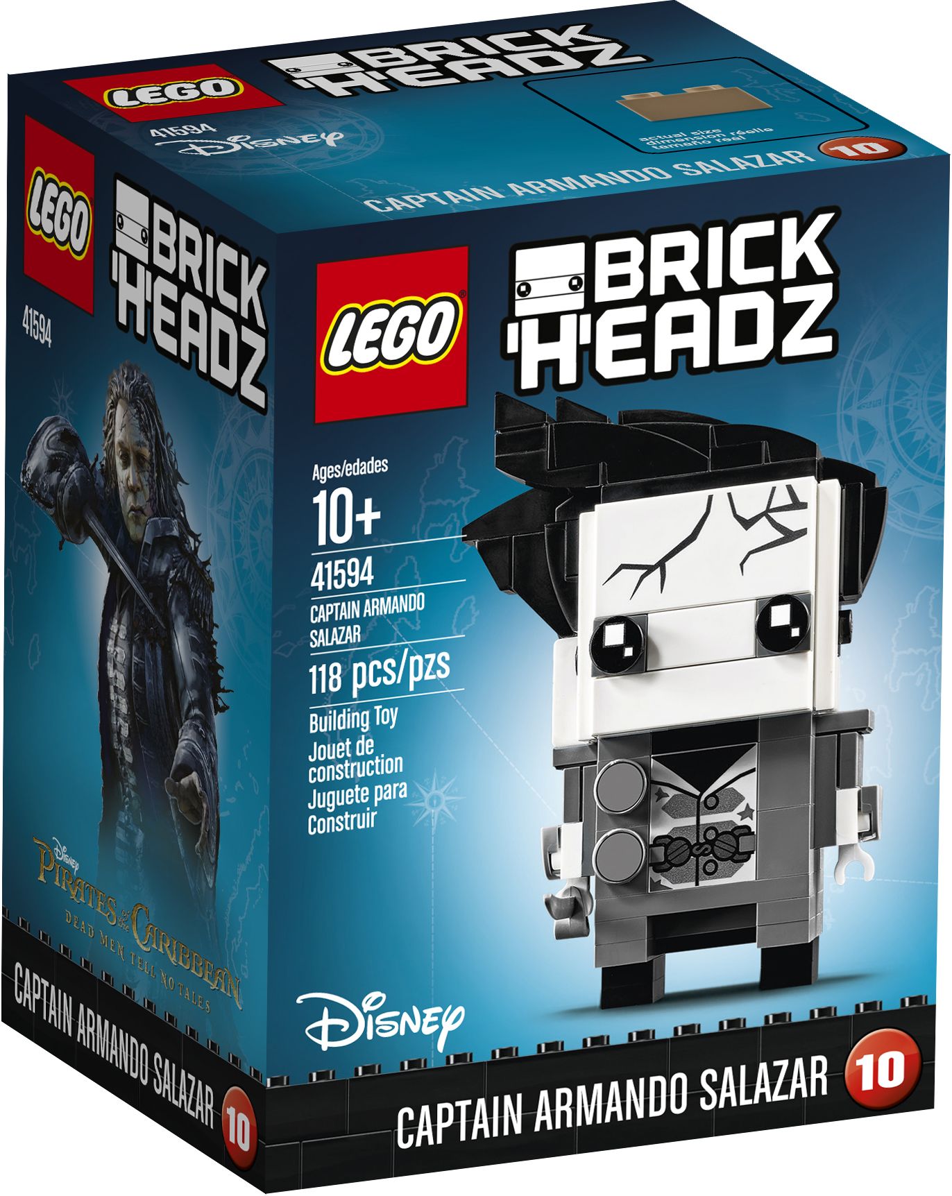 41594 BrickHeadz Captain Armando Salazar