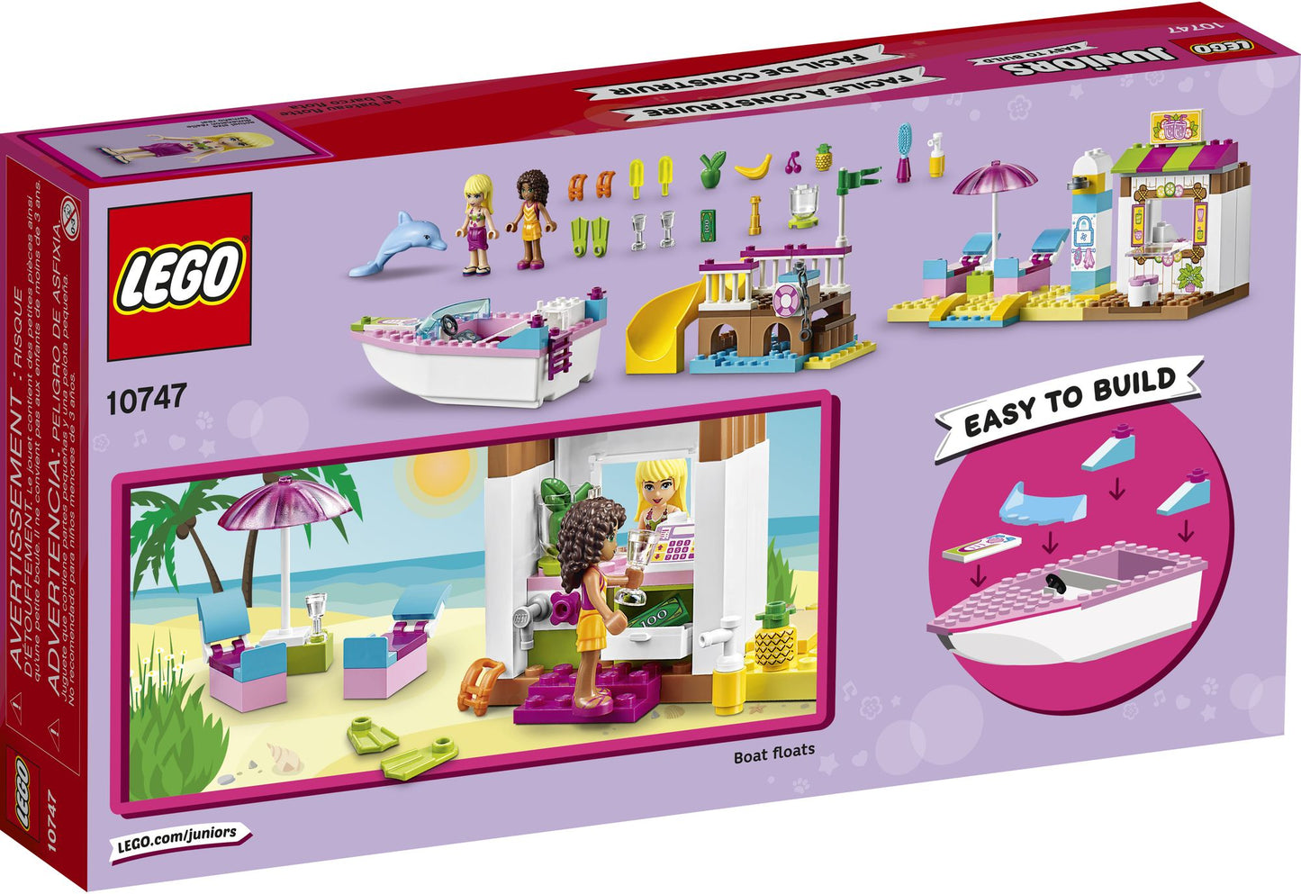 10747 LEGO Juniors Andrea & Stephanie's Beach Holiday