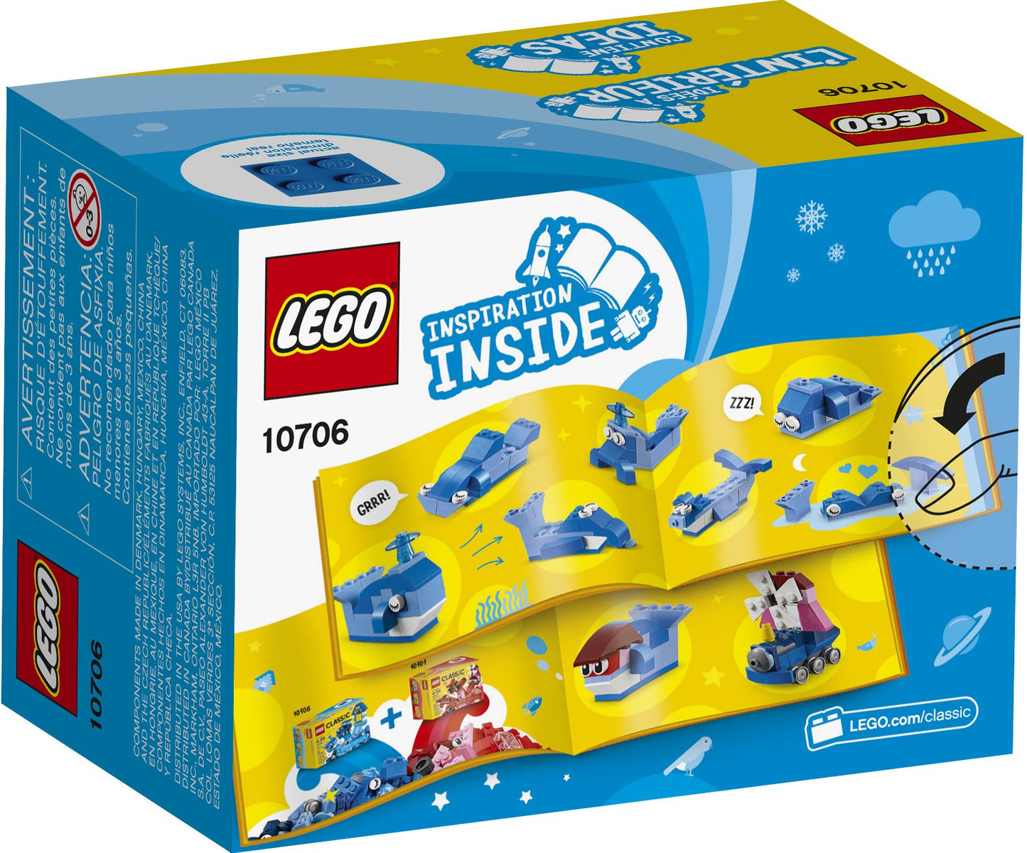 10706 LEGO Classic Blue Creativity Box