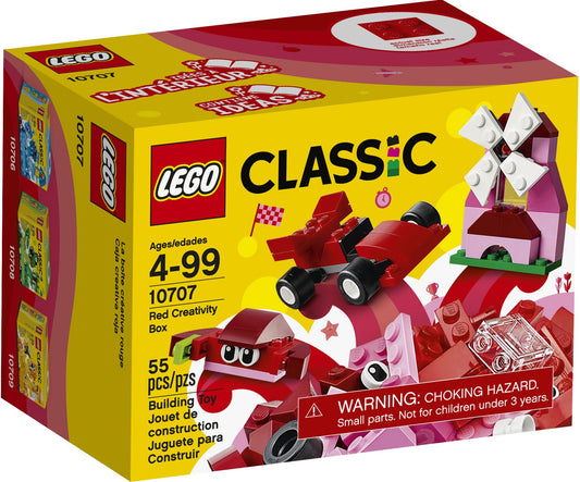 10707 LEGO Classic Red Creativity Box