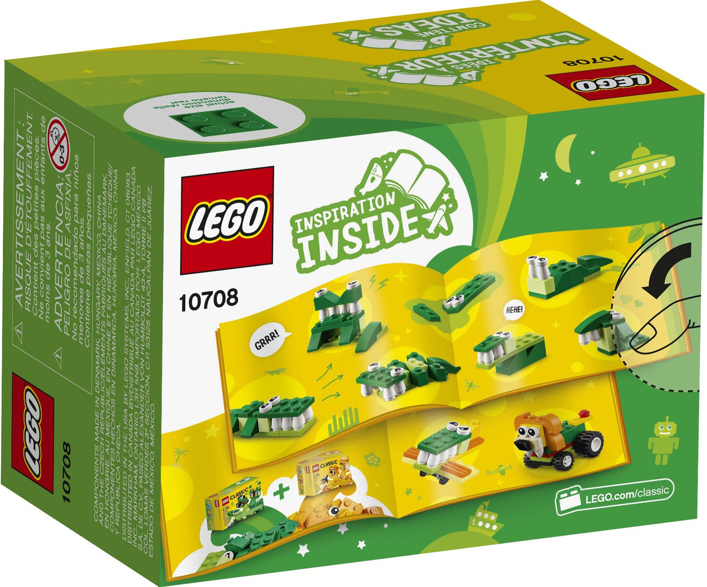 10708 LEGO Classic Green Creativity Box