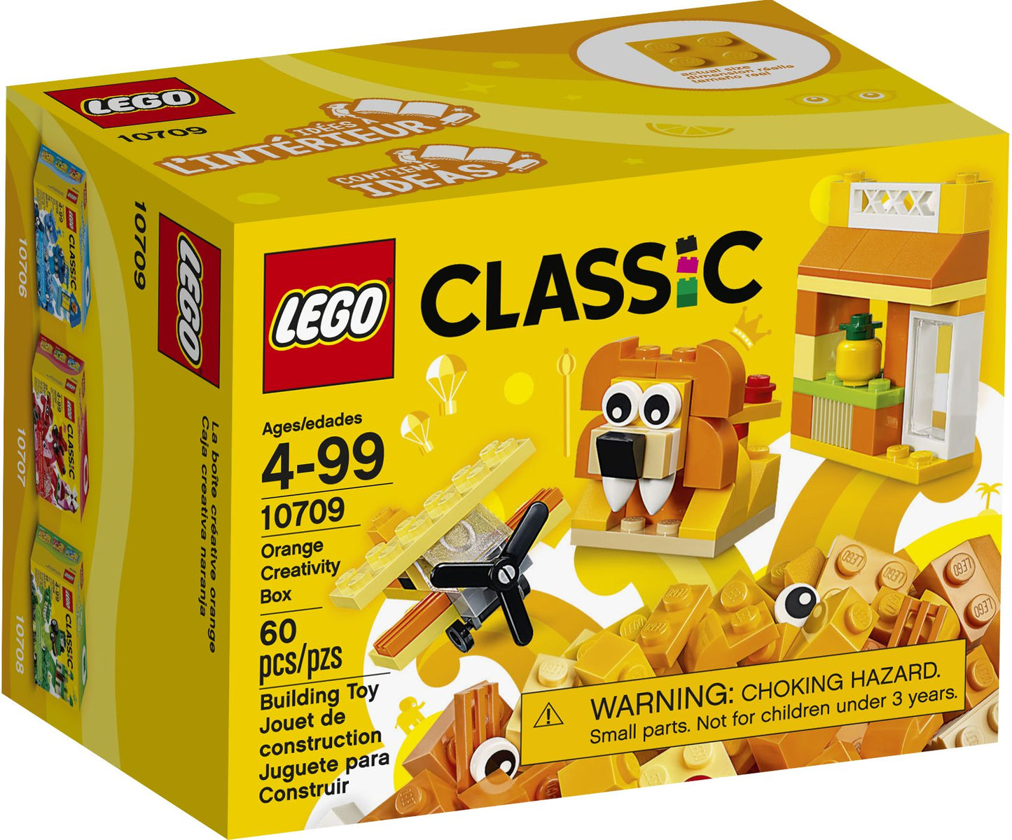 10709 LEGO Classic Orange Creativity Box