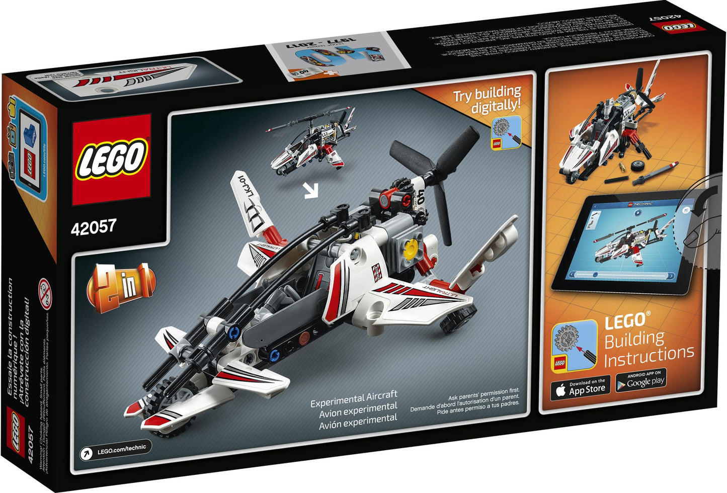 42057 LEGO Technic Ultralight Helicopter