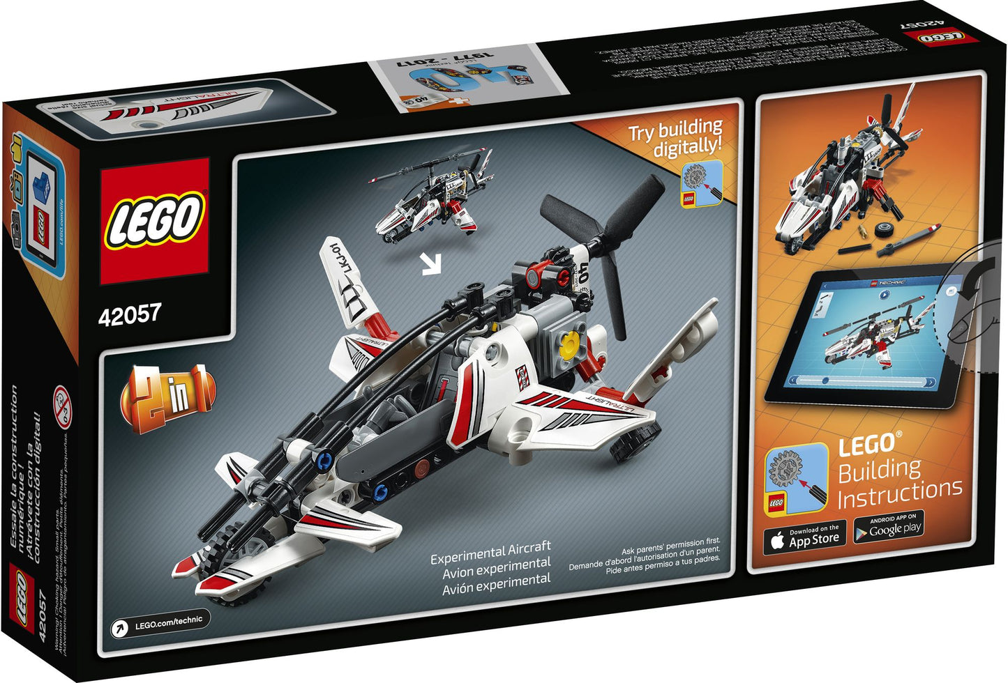 42057 LEGO Technic Ultralight Helicopter