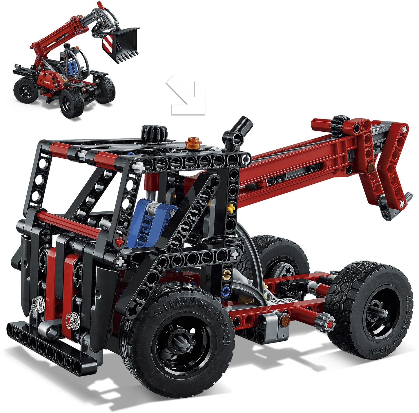 42061 LEGO Technic Telehandler