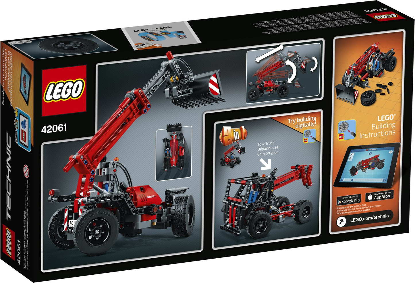42061 LEGO Technic Telehandler
