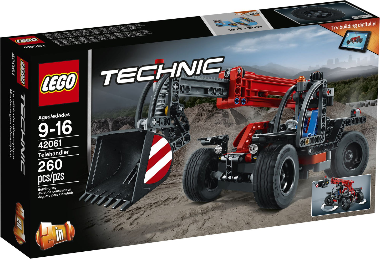42061 LEGO Technic Telehandler