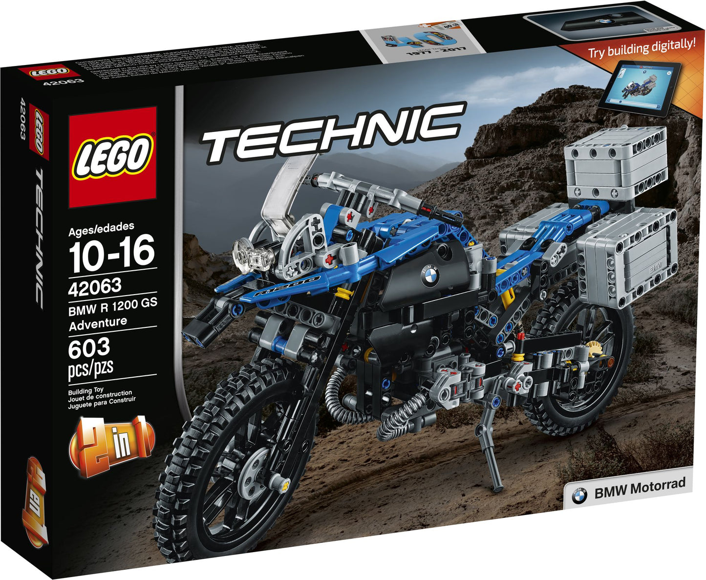 42063 LEGO Technic BMW R 1200 GS Adventure