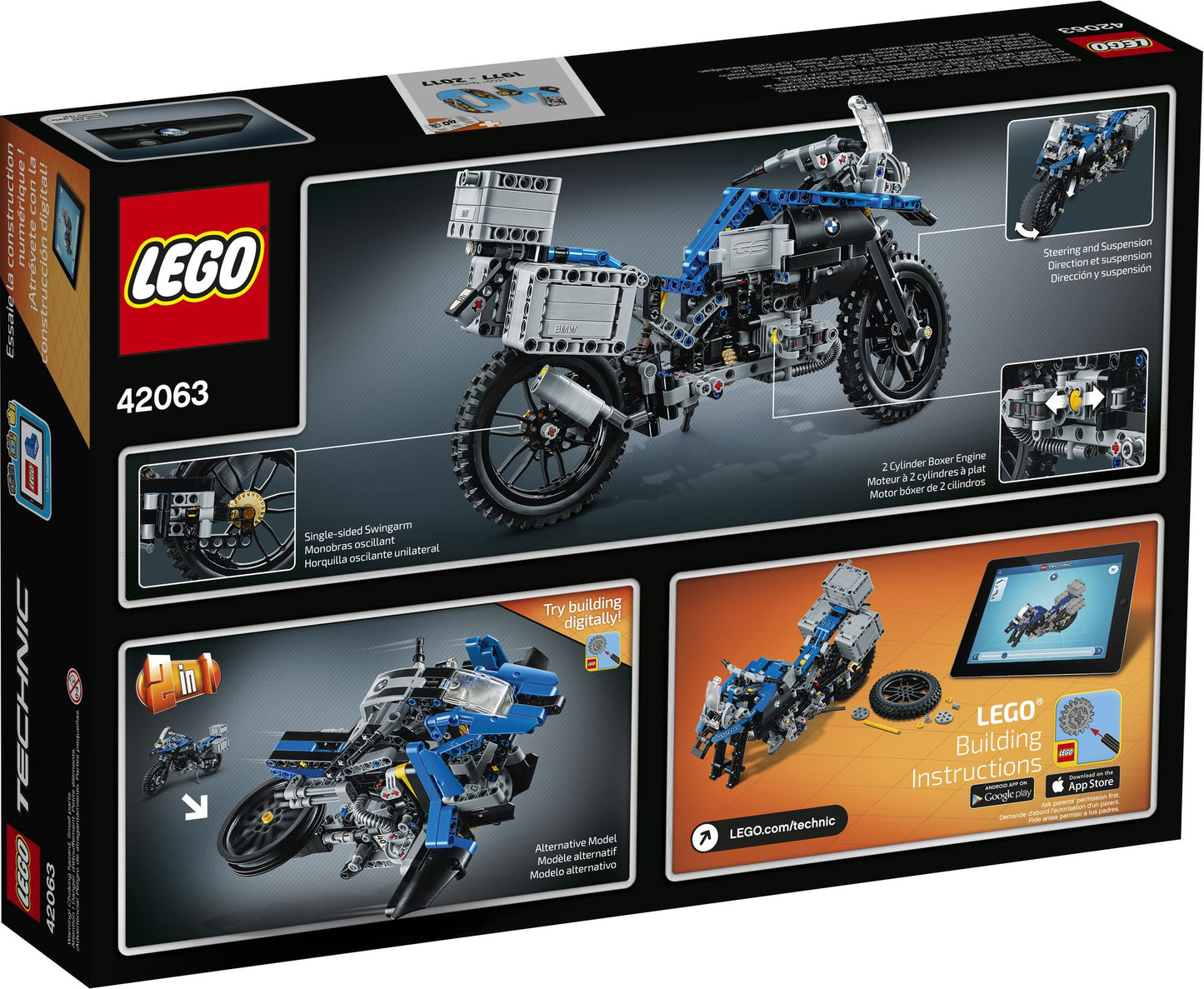 42063 LEGO Technic BMW R 1200 GS Adventure