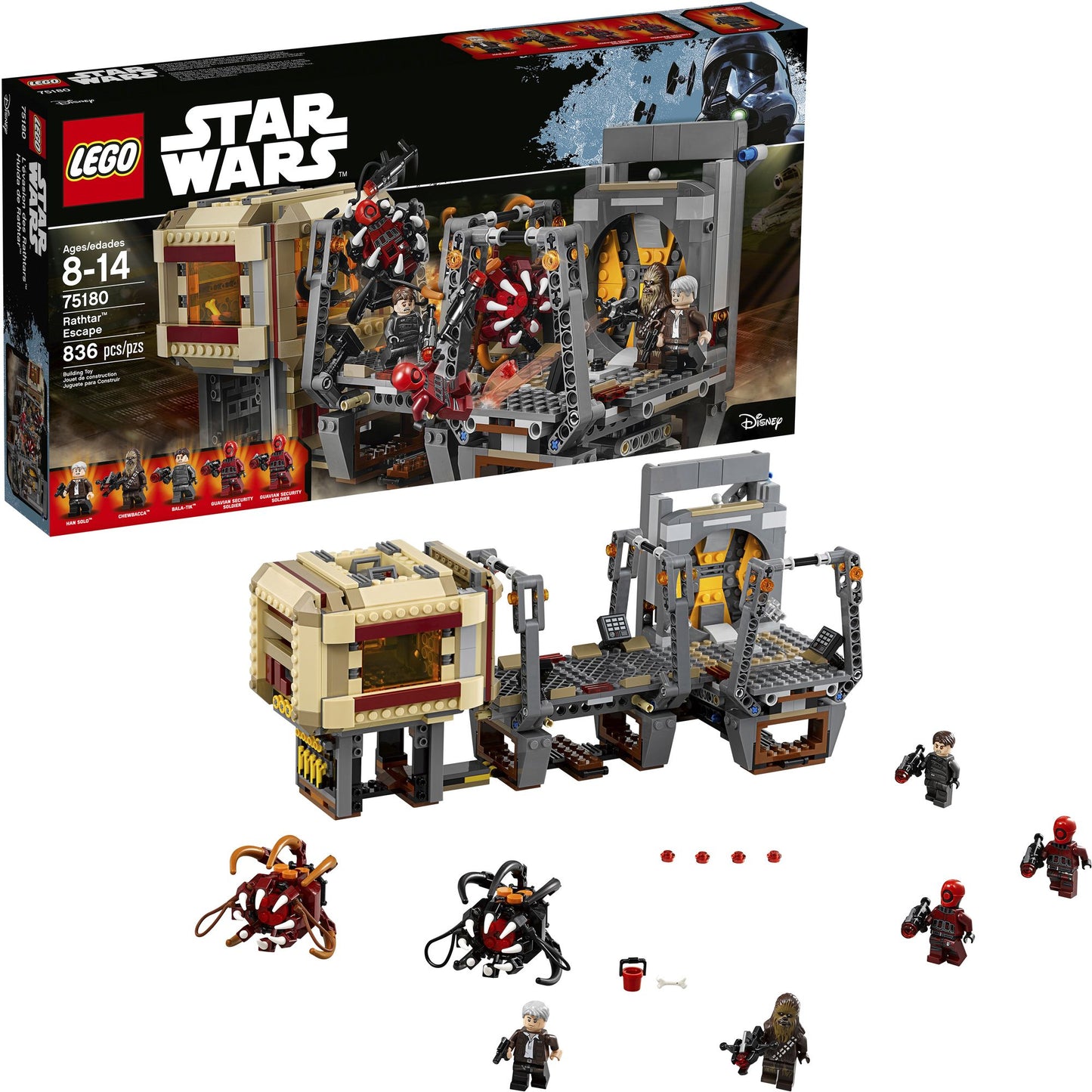 75180 Star Wars Rathtar Escape