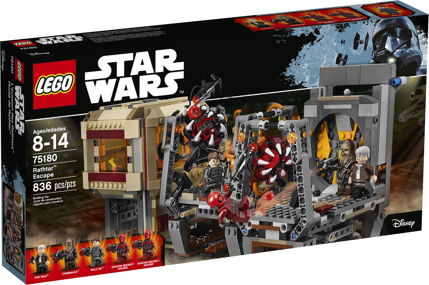 75180 Star Wars Rathtar Escape