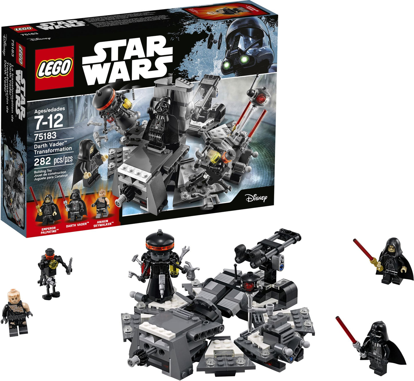 75183 Star Wars Darth Vader Transformation
