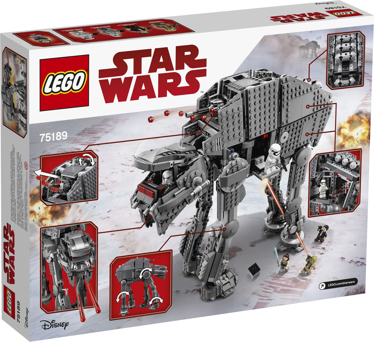 Lego Star Wars First Order Heavy Assault Walker 75189