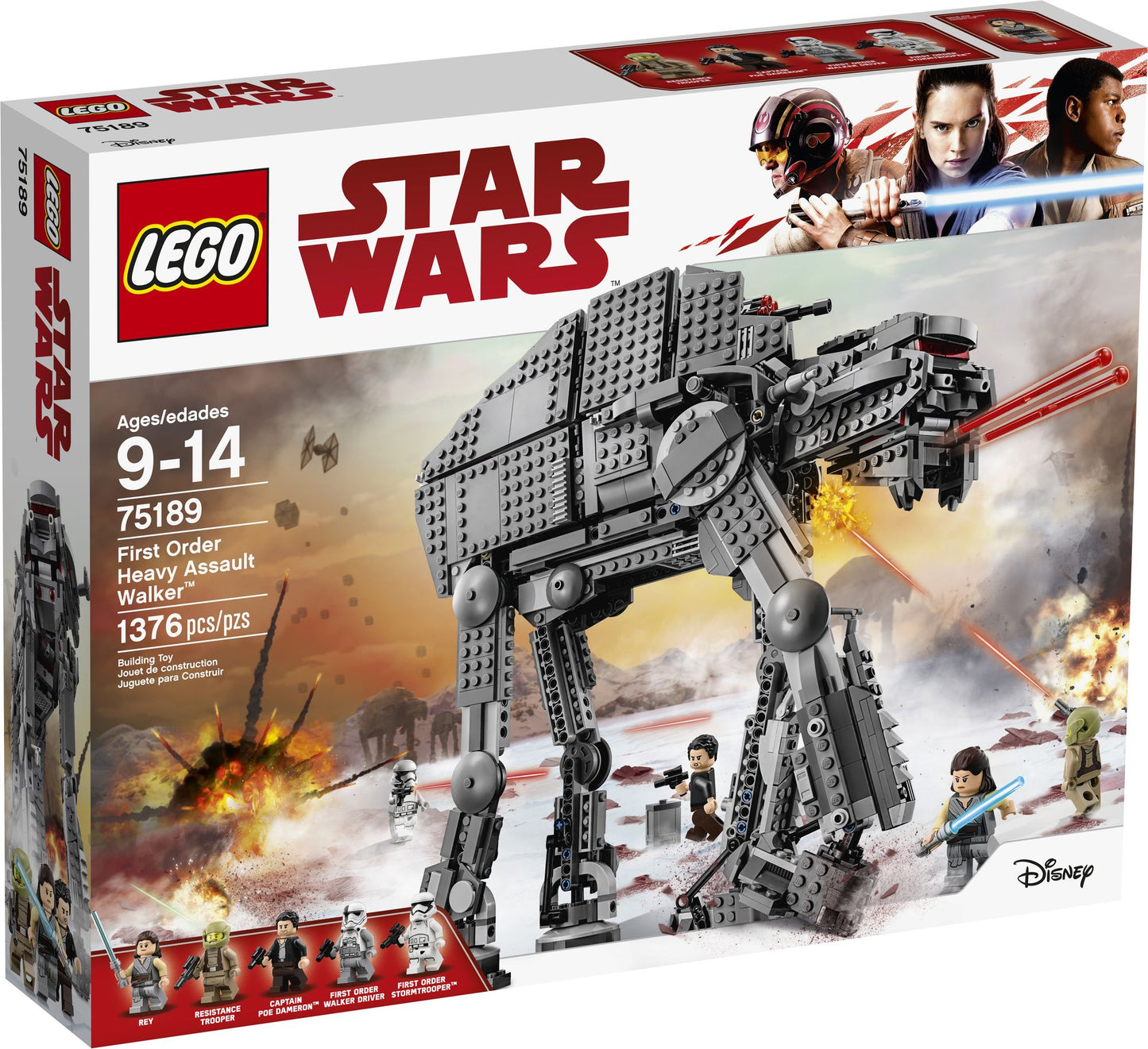 Lego Star Wars First Order Heavy Assault Walker 75189