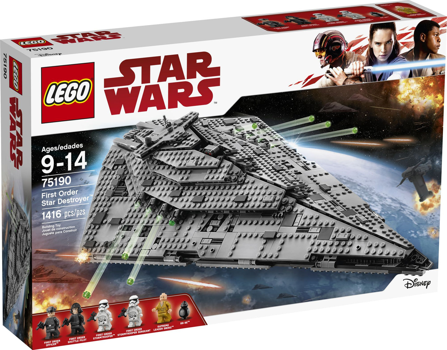 Lego Star Wars First Order Star Destroyer 75190