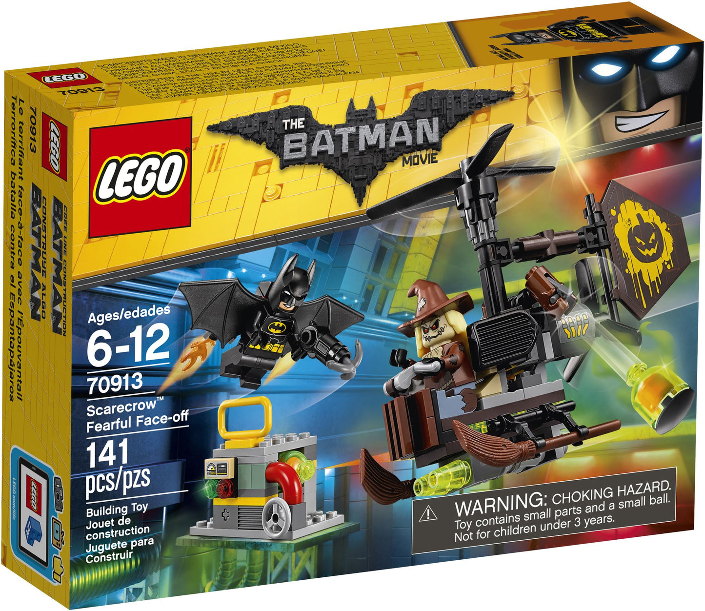 70913 Batman Movie Scarecrow Fearful Face-off