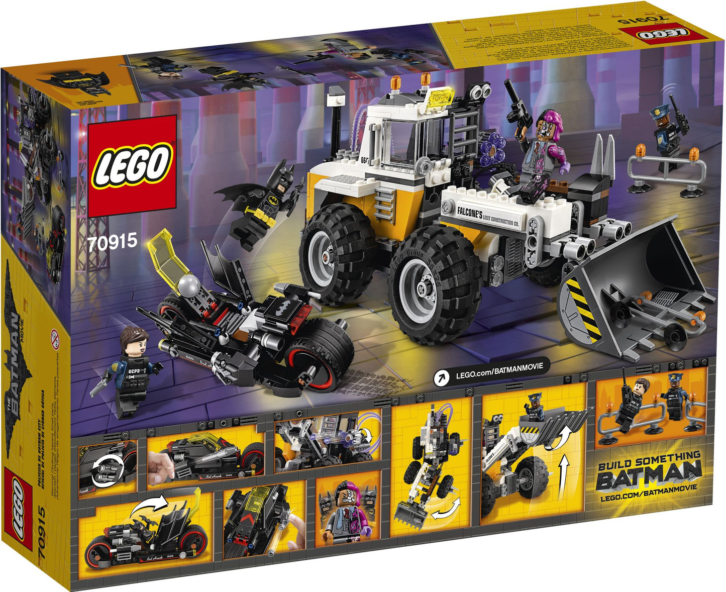 70915 Batman Movie Two-Face Double Demolition
