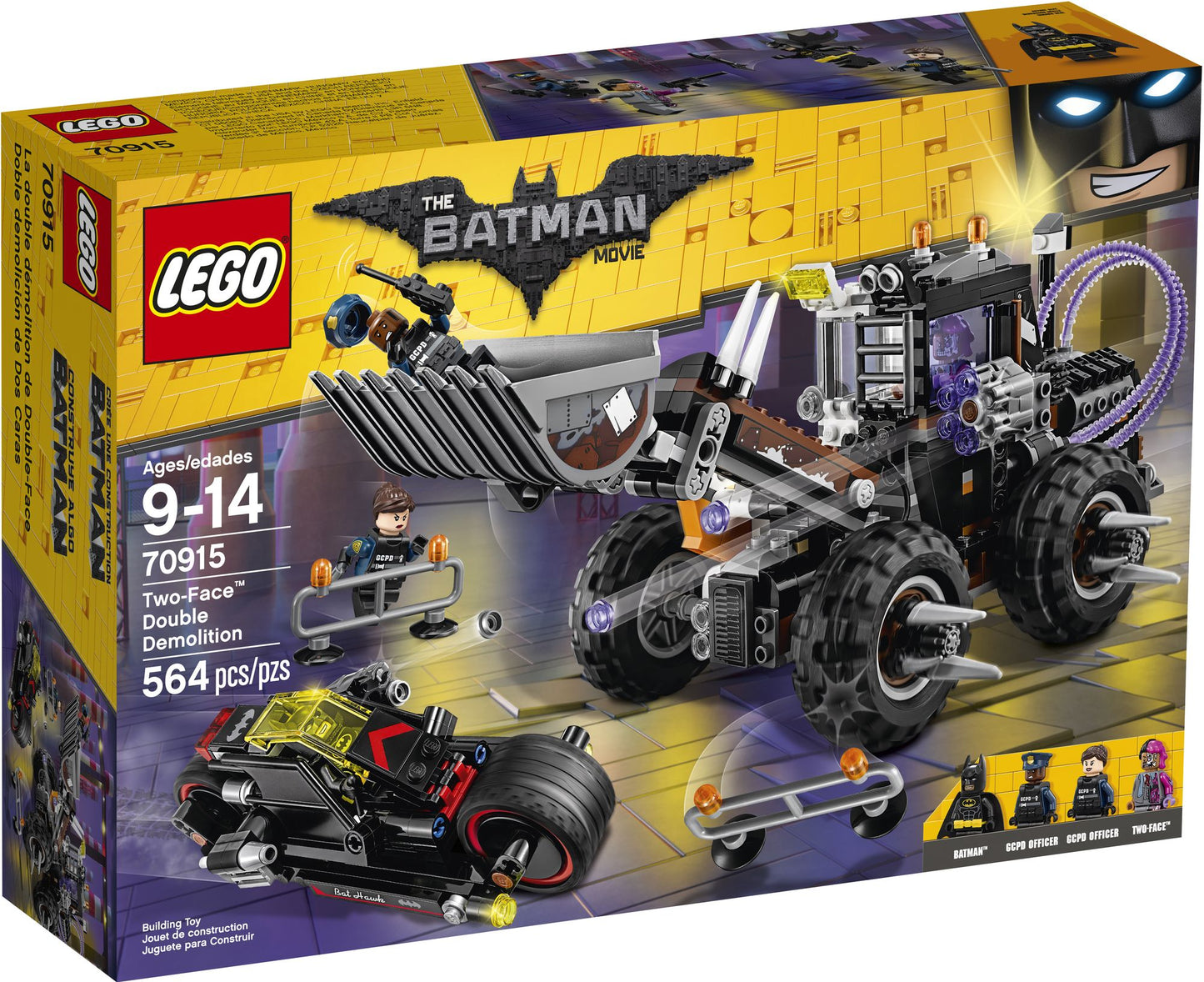 70915 Batman Movie Two-Face Double Demolition