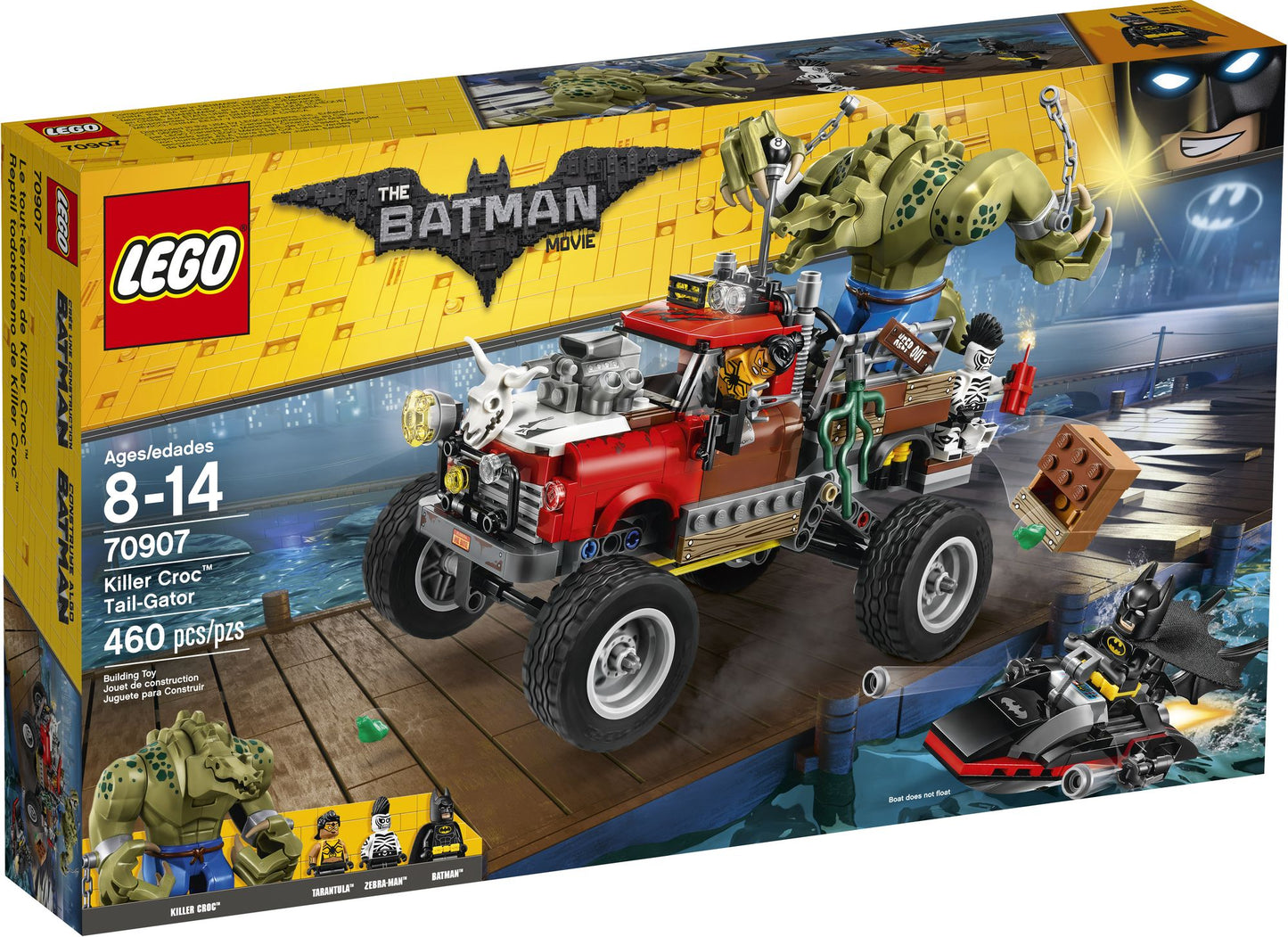 70907 LEGO Batman Movie Killer Croc Tail-Gator